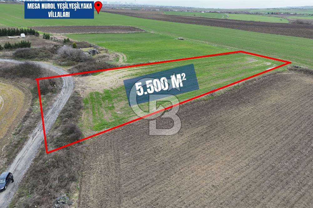 BÜYÜKÇEKMECE KARAAĞAÇ'TA 5.500 M² MÜSTAKİL TAPU TARLA