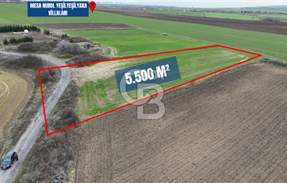 BÜYÜKÇEKMECE KARAAĞAÇ'TA 5.500 M² MÜSTAKİL TAPU TARLA