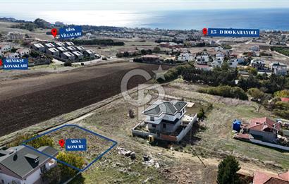 BÜYÜKÇEKMECE KUMBURGAZ 501M² RUHSATLI DENİZ MANZARALI ARSA