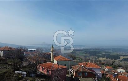 ÇANAKKALE KEMEL KÖYÜNDE BOĞAZ MANZARALI SATILIK BAHÇE