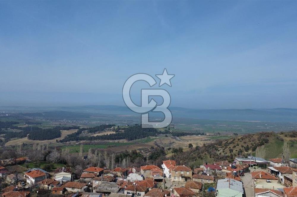 ÇANAKKALE KEMEL KÖYÜNDE BOĞAZ MANZARALI SATILIK BAHÇE