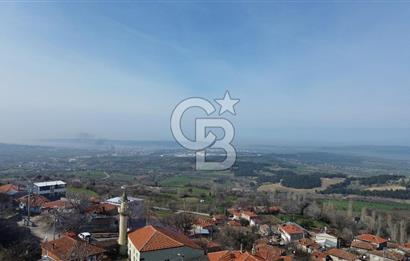 ÇANAKKALE KEMEL KÖYÜNDE BOĞAZ MANZARALI SATILIK BAHÇE