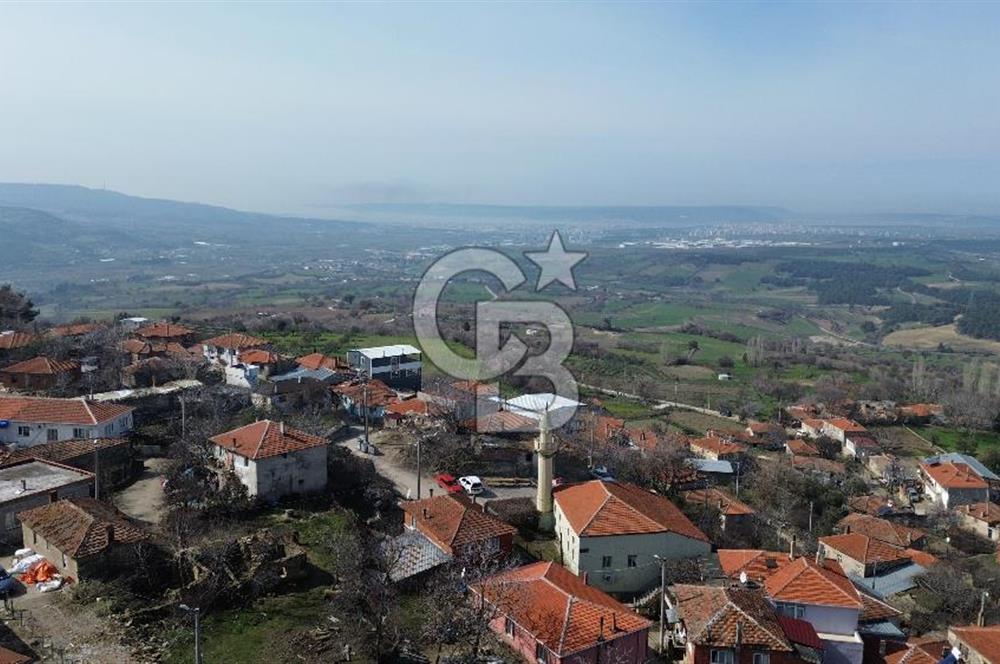 ÇANAKKALE KEMEL KÖYÜNDE BOĞAZ MANZARALI SATILIK BAHÇE