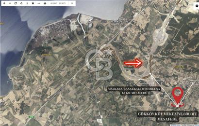 LAPSEKİ GÖKKÖY'DE KADASTRO YOLU OLAN