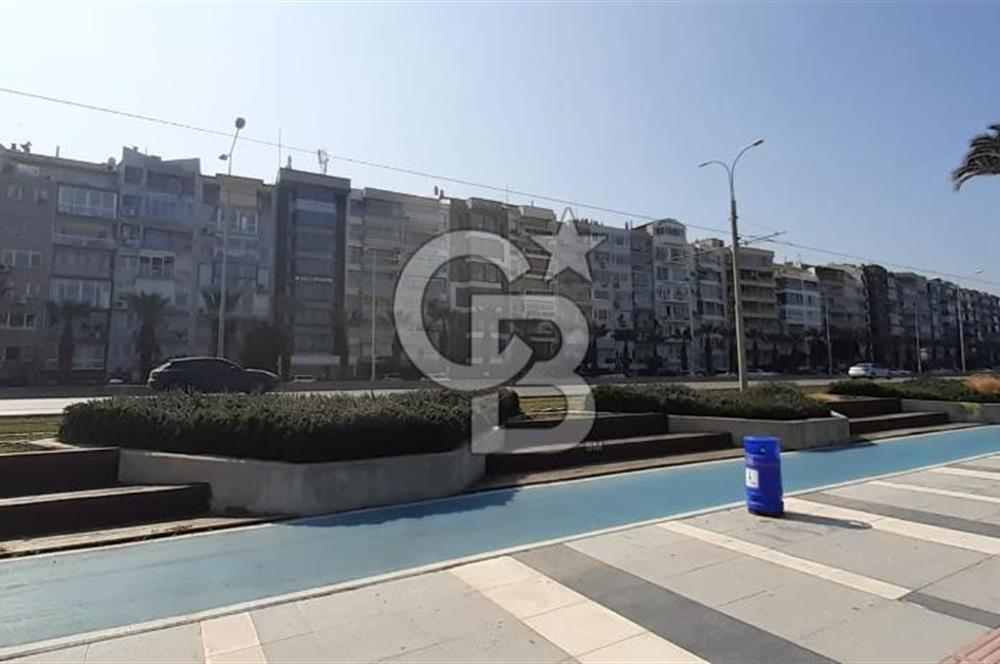 KONAK MİTHATPAŞA CD.ÜZERİNDE DENİZE 100MT 3+1DAİRE SATILIK