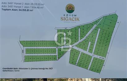 Seferihisar Köyüm Sığacık'ta Satılık Tiny House Parseli