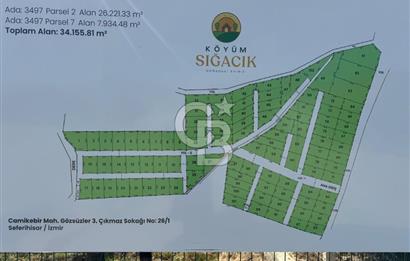 Seferihisar Köyüm Sığacık'ta Satılık Tiny House Parseli