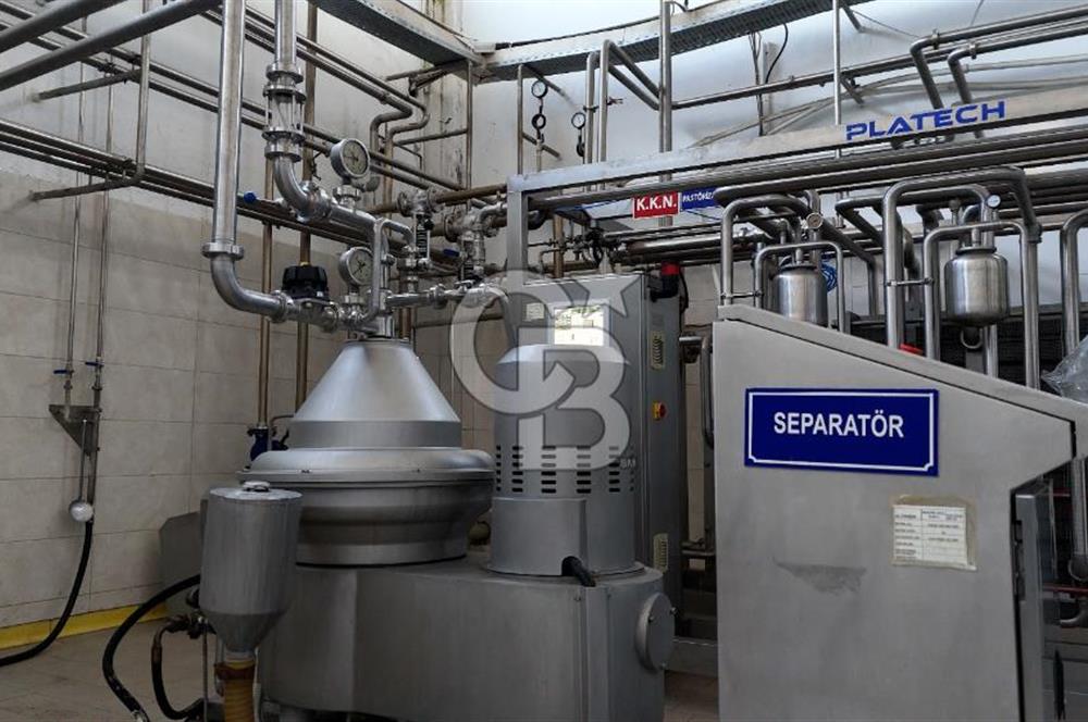 KIRŞEHİR OSB'DE SATILIK, 100 TON KAPASİTELİ SÜT ÜRÜNLERİ TESİSİ