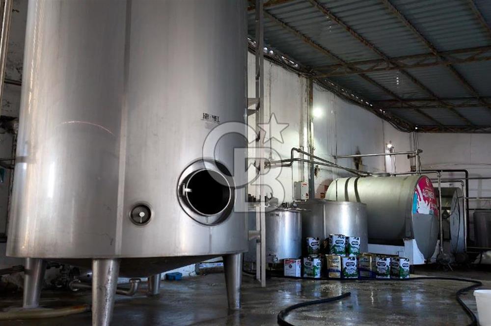 KIRŞEHİR OSB'DE SATILIK, 100 TON KAPASİTELİ SÜT ÜRÜNLERİ TESİSİ