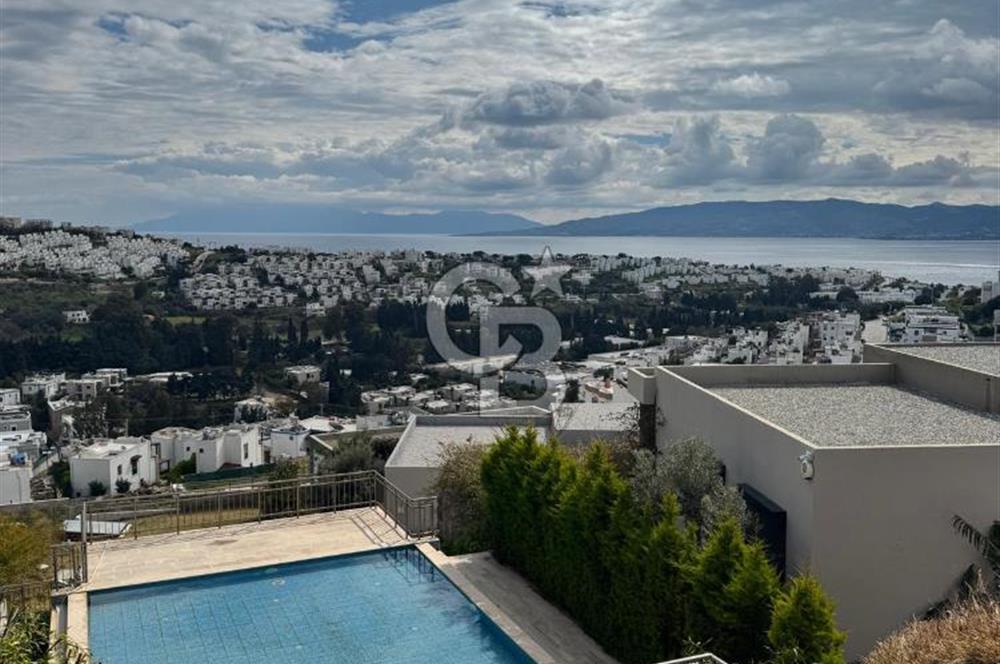 BODRUM AKYARLARDA EŞSİZ MANZARASIYLA SATILIK 3+1 VİLLA