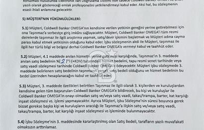 COLDWELL BANKER OMEGA'DAN SATILIK 3+1 FIRSAT DAİRE MTR YAPI