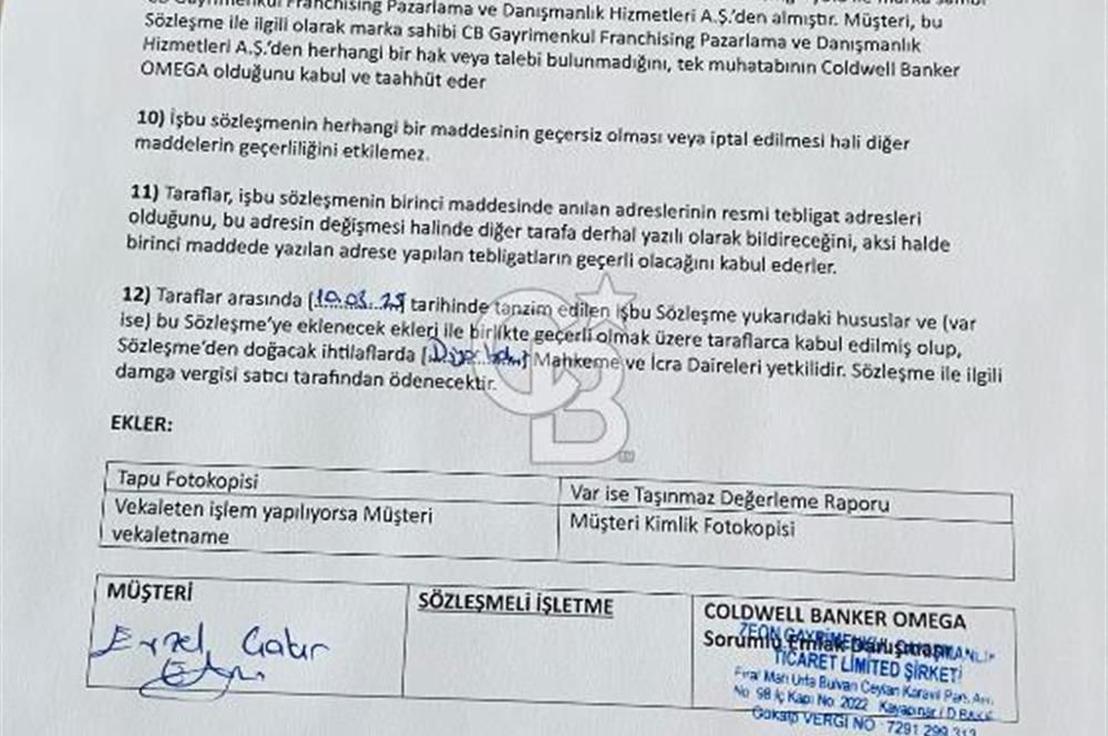 COLDWELL BANKER OMEGA'DAN SATILIK 3+1 FIRSAT DAİRE MTR YAPI