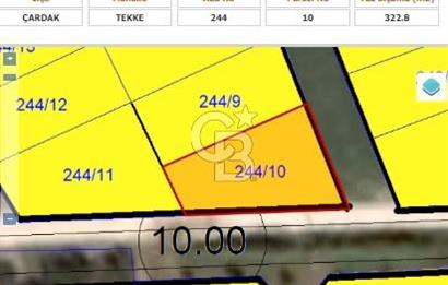 ÇANAKKALE LAPSEKİ ÇARDAK DENİZE 400 M. EŞSİZ KONUMDA İMARLI ARSA