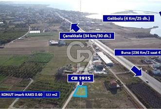 ÇANAKKALE LAPSEKİ ÇARDAK DENİZE 400 M. EŞSİZ KONUMDA İMARLI ARSA