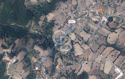 Çanakkale Biga'ya 13 Km Mesafede 1132 M² %40 İmarlı Satılık Arsa