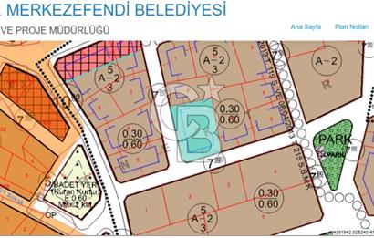 Denizli Başkarcı da 695 M² Satılık 2 kat İmarlı Köşe Parsel Arsa