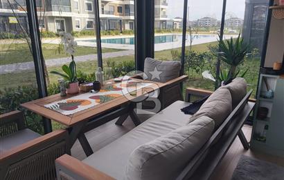 MENDERES CB POYRAZ'DAN HAVUZLU SİTE İÇİNDE HAVUZA BAKAN DAİRE
