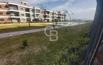 MENDERES CB POYRAZ'DAN HAVUZLU SİTE İÇİNDE HAVUZA BAKAN DAİRE