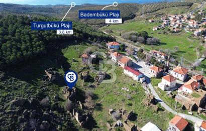 Karaburun Parlak Mahallesi'nde 250 m2 Yıkık Taş Ev ve Avlusu