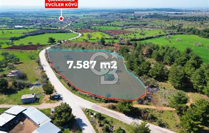 ÇANAKKALE CİVLER KÖYÜ BAĞ EVİ YAPIMINA UYGUN SATILIK ARAZİ