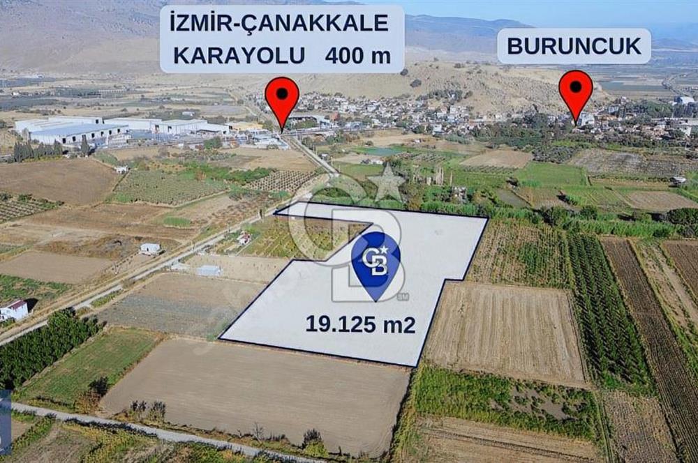 Anayola 400 m. 19.125 m2 Asfalta Cepheli Satılık Tarla