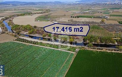 Buruncuk'ta Gediz Kenarında Çok Verimli 17.416 m2 Satılık Tarla