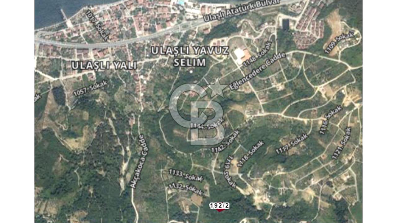 CB TOWER GÖLCÜK ULAŞLI'DA 2 KAT, % 25 İMARLI, 1093 M2 ARSA