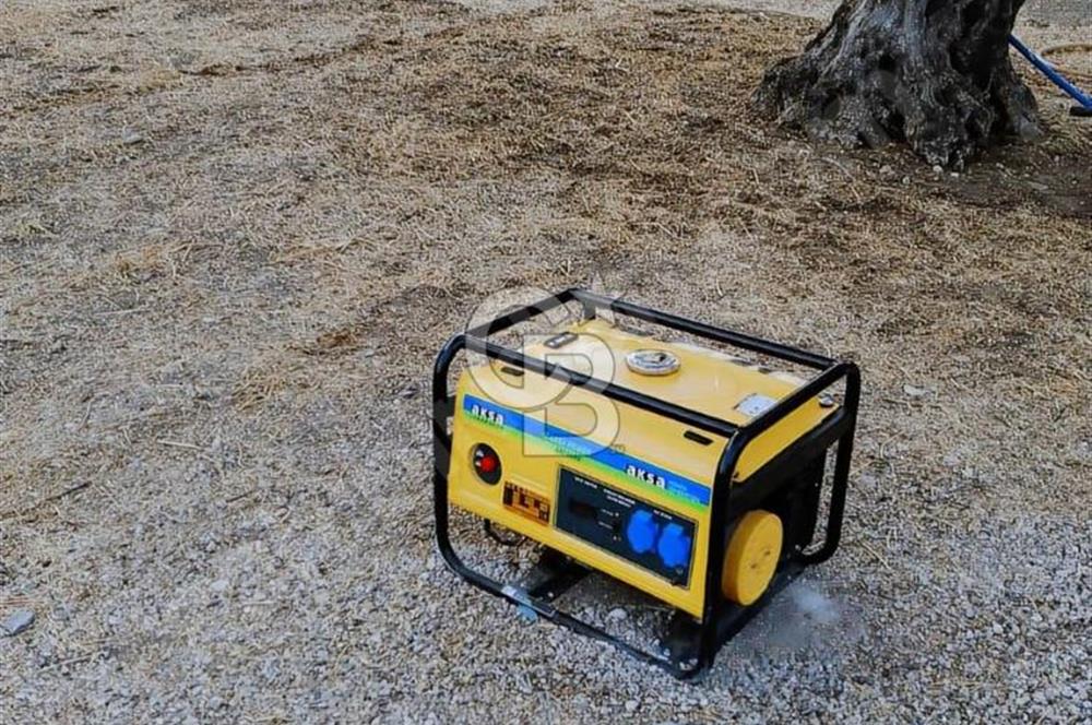 Helvacı'da 2413 m2; 50 Ağaçlı+Su+Konteynerli Hobi Bahçesi
