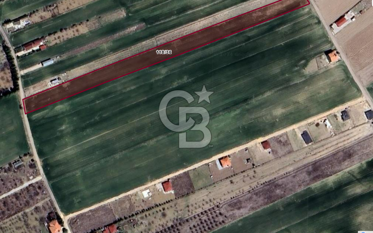 PURSAKLAR'da KÖK TAPULU SATILIK 6800 M² TARLA