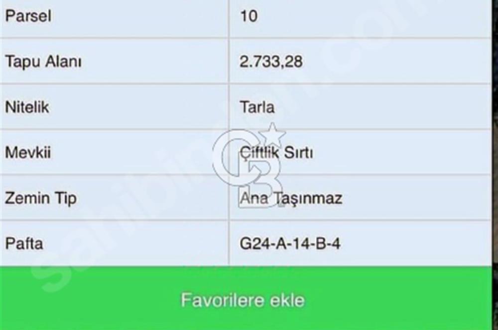İZMİT AMBARCI MAHALLESİNDE 2.733 M2 SATILIK ARAZİ