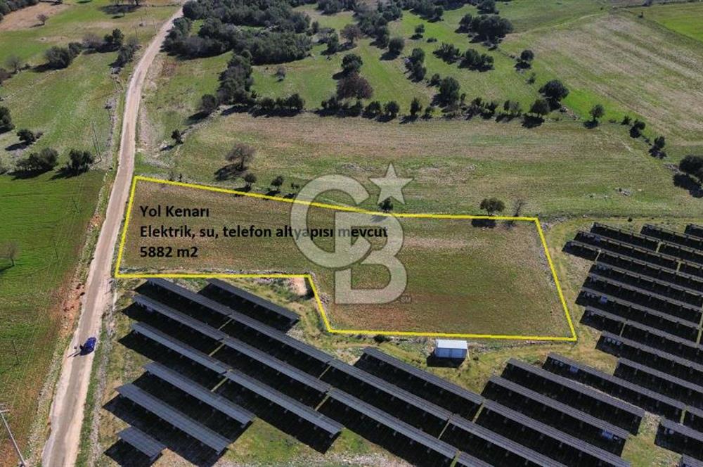 CB ARDEN EMLAK'TAN ANTALYA KAŞ SATILIK 5882 M2 YOL KENARI TARLA
