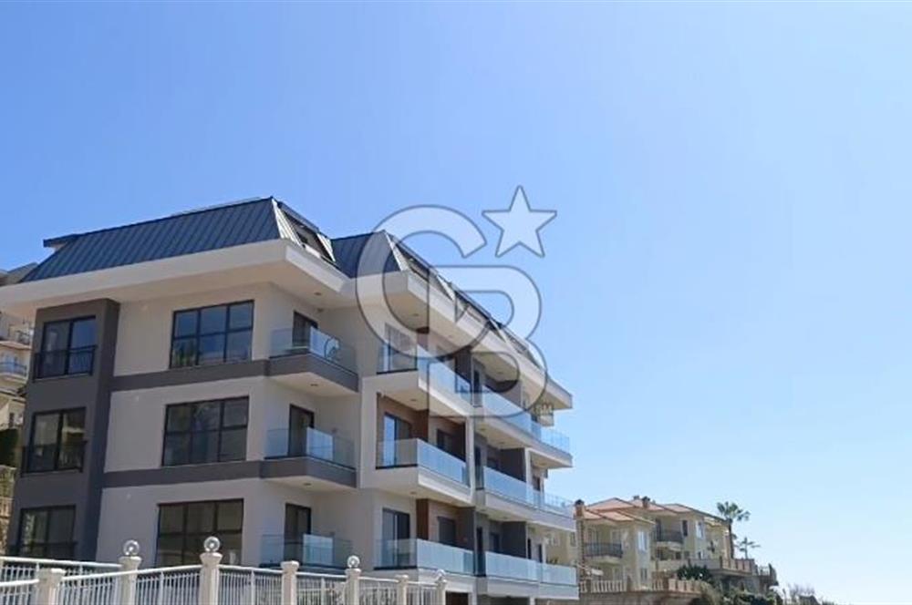 Antalya Alanya'da Deniz Manzaralı 1+1