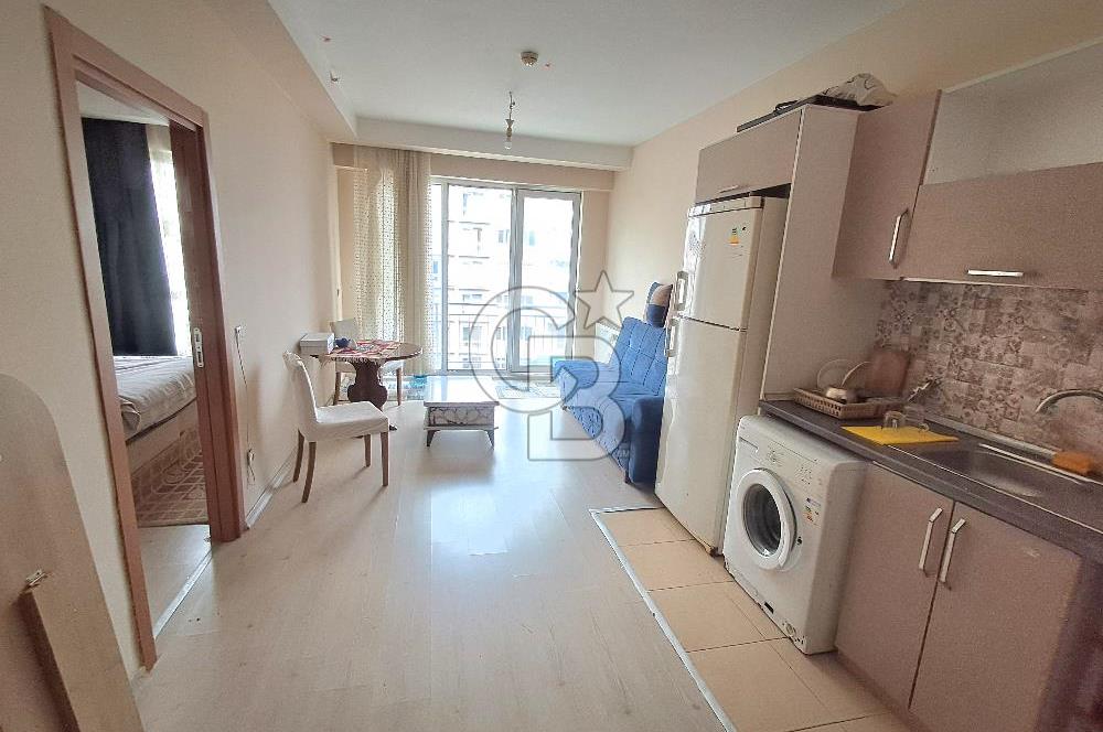gümüş life’ta, site içerisinde eşyalı kiralık  1+1  daire. 