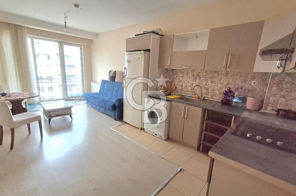 gümüş life’ta, site içerisinde eşyalı kiralık  1+1  daire. 