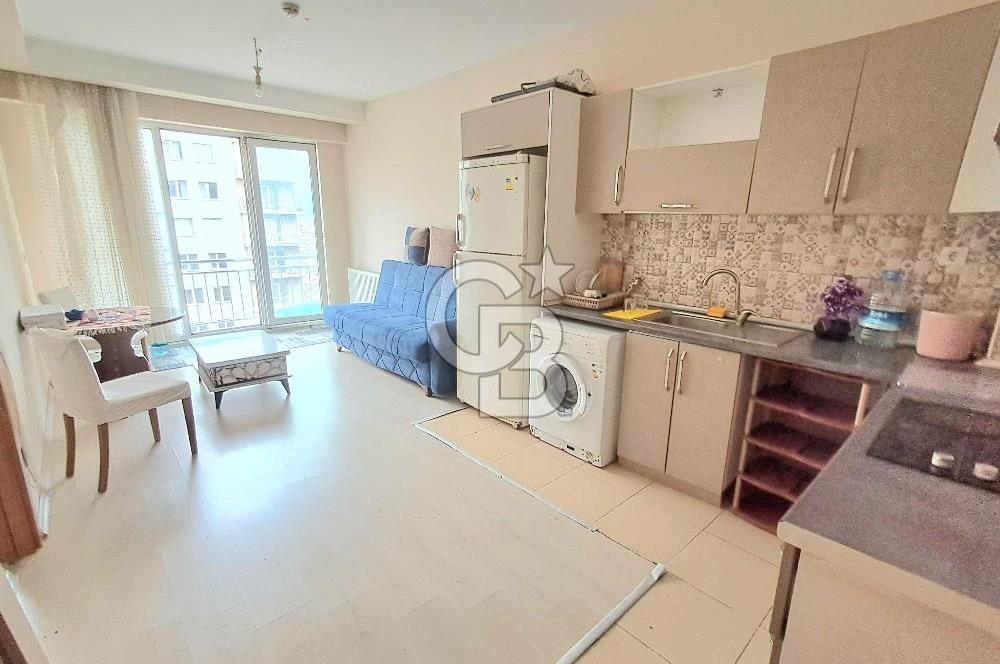 gümüş life’ta, site içerisinde eşyalı kiralık  1+1  daire. 