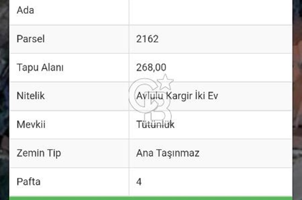 AYDIN KARPUZLU'DA TAŞ EV VE ARSASI