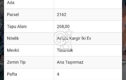 AYDIN KARPUZLU'DA TAŞ EV VE ARSASI