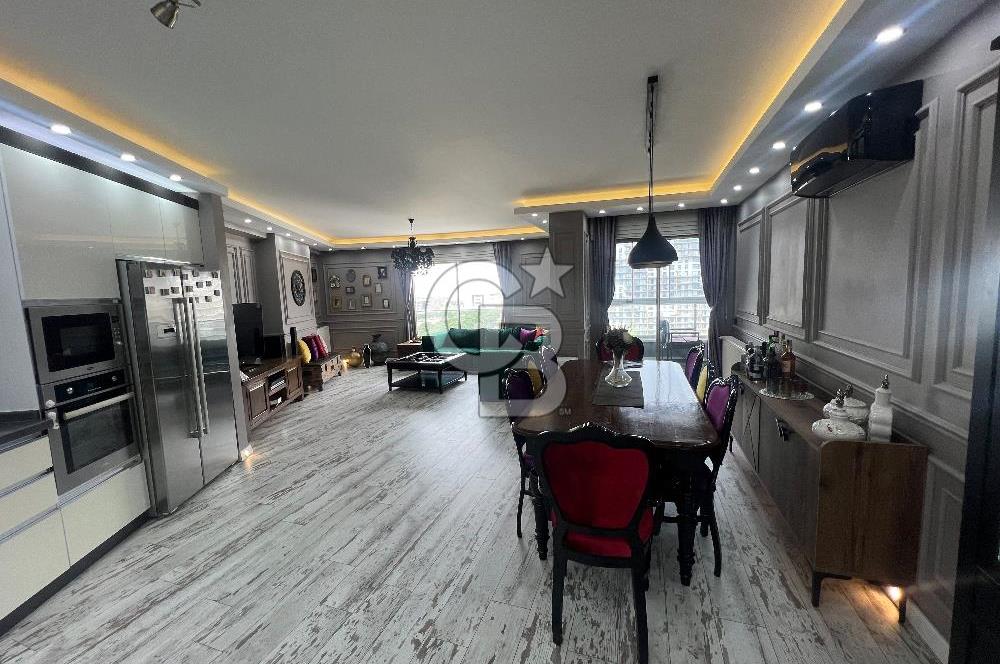 Bornova Goldiva Güney’de 140m2 Satılık 2+1 Daire