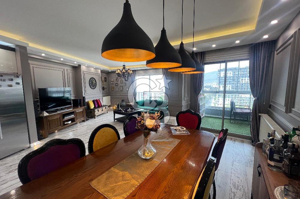 Bornova Goldiva Güney’de 140m2 Satılık 2+1 Daire