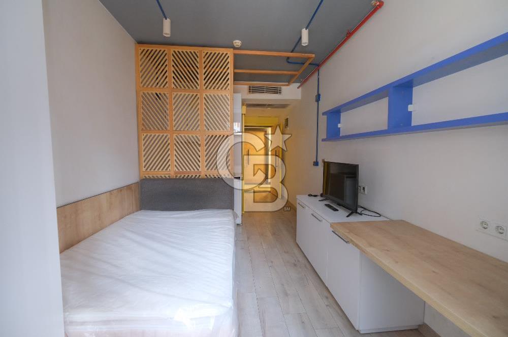 Bornova Coordinat ‘da  Eşyalı Balkonlu 1+0 Daire