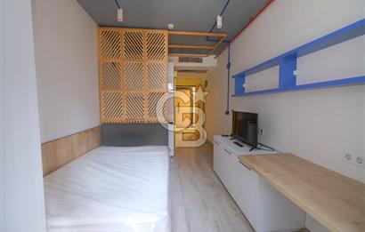Bornova Coordinat ‘da  Eşyalı Balkonlu 1+0 Daire