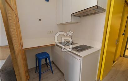 Bornova Coordinat ‘da  Eşyalı Balkonlu 1+0 Daire