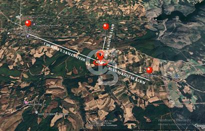 ÇANAKKALE LAPSEKİ BEYBAŞ KÖYÜNDE SATILIK ARAZİ 