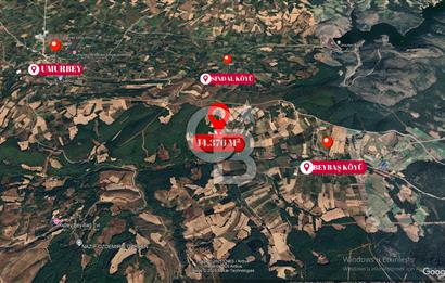 ÇANAKKALE LAPSEKİ BEYBAŞ KÖYÜNDE SATILIK ARAZİ 