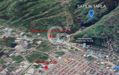 TEKKEKÖY KUTLUKENT KARŞIYAKA'DA DENİZ MANZARALI SATILIK TARLA