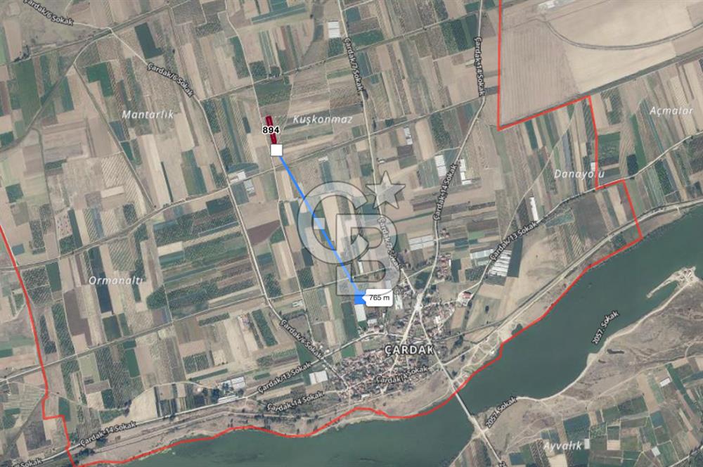 SAKARYA PAMUKOVA ÇARDAK'DA HARİKA KONUMDA 1775 M2 TARLA