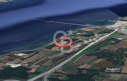 Çanakkale Lapsekide Boğaz ve Köprü Manzaralı Villa İmarlı Arsa