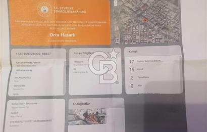 CB.DEN MENDERES MAH.DE SATILIK 4+1 DAİRE