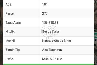 COLDWELL BANKER OMEGA'DAN ÇEVRE YOLUNA YAKIN SATILIK ARSA