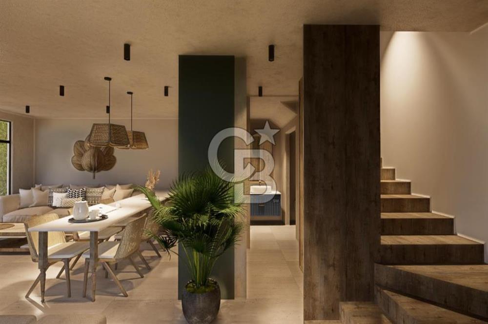 Projeden Denize Sıfır 2 Odalı Dubleks Satılık Villa CB-PH